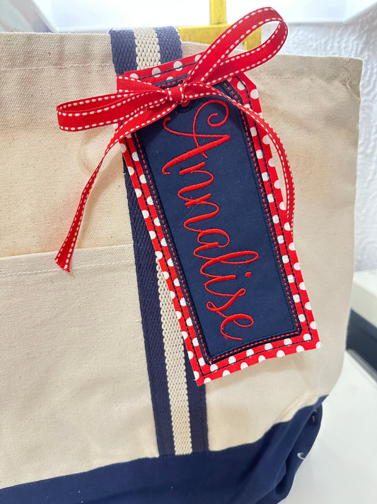 Rush Bag Name Tag