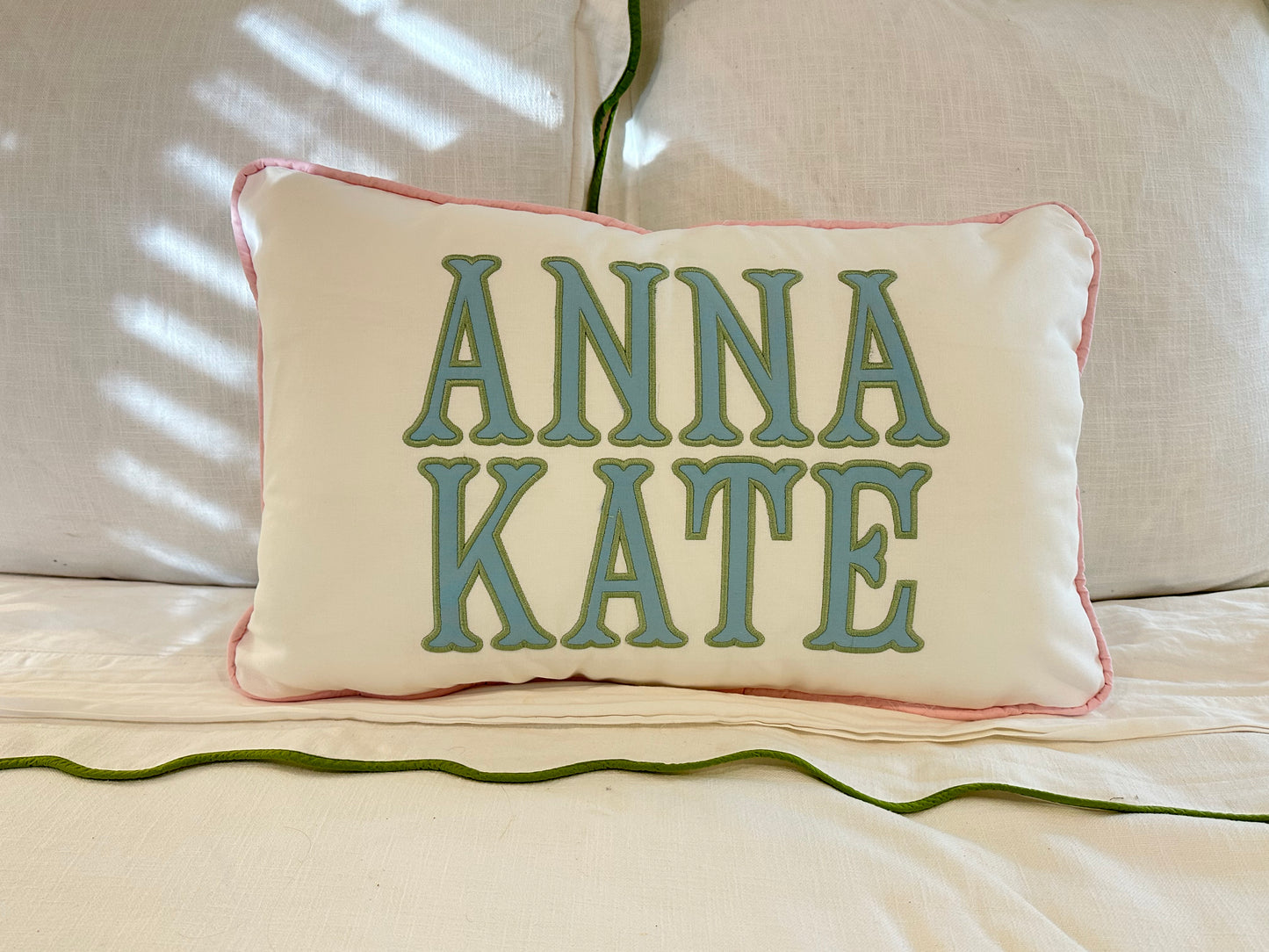 Appliquéd Pillow