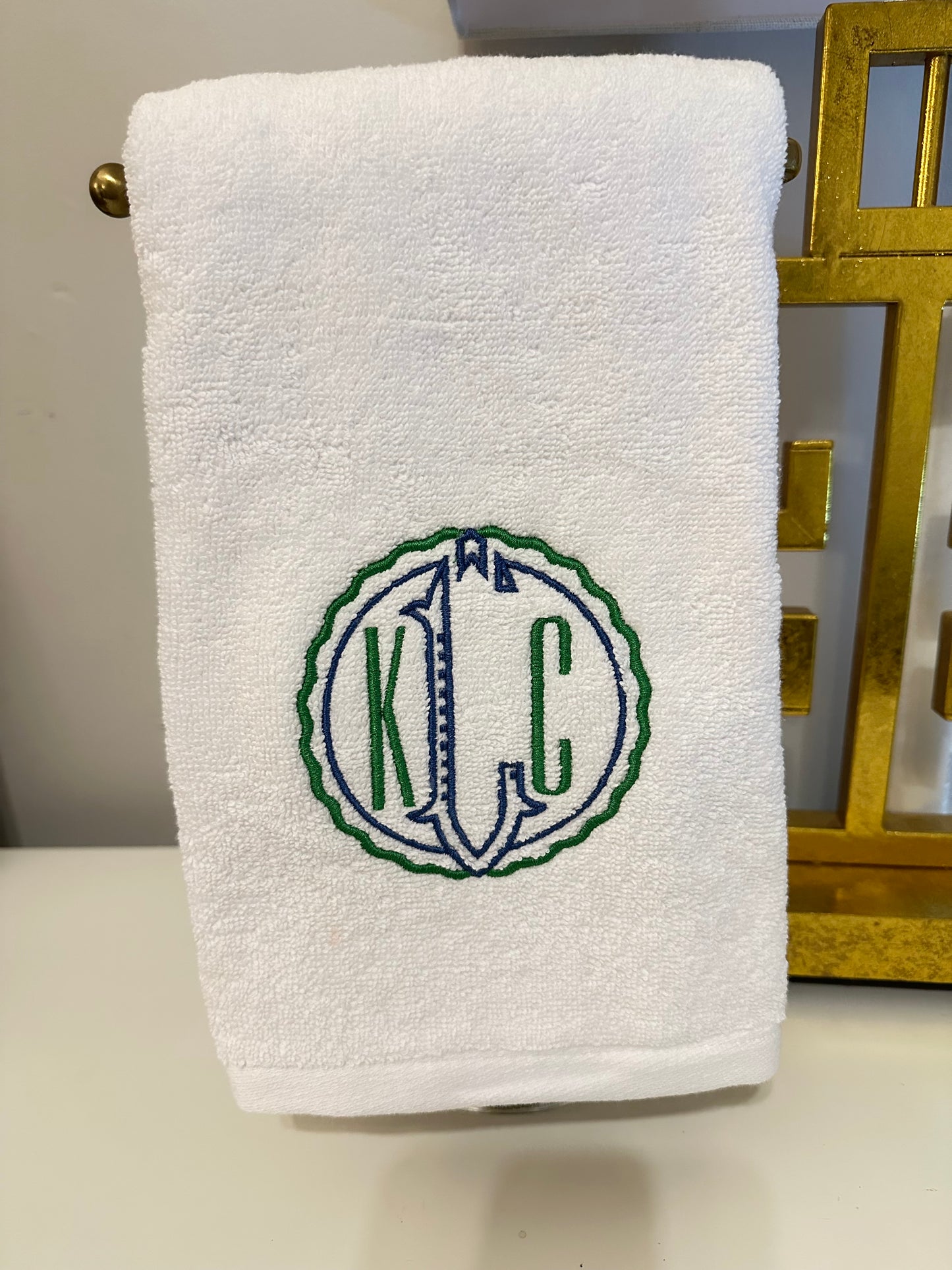 Monogrammed Towels special