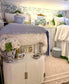 Ruffled Bed Skirt (White)