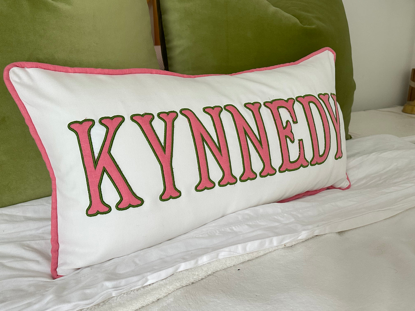 Appliquéd Pillow