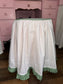 Round Ruffled Ottoman cover (sewing only)
