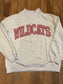 Mock Neck Appliqued Sweatshirt