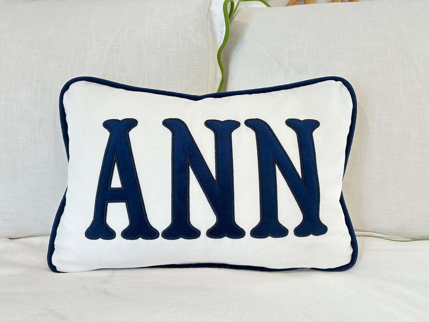 Appliquéd Pillow