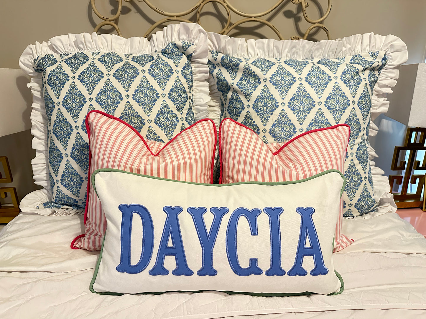 Appliquéd Pillow