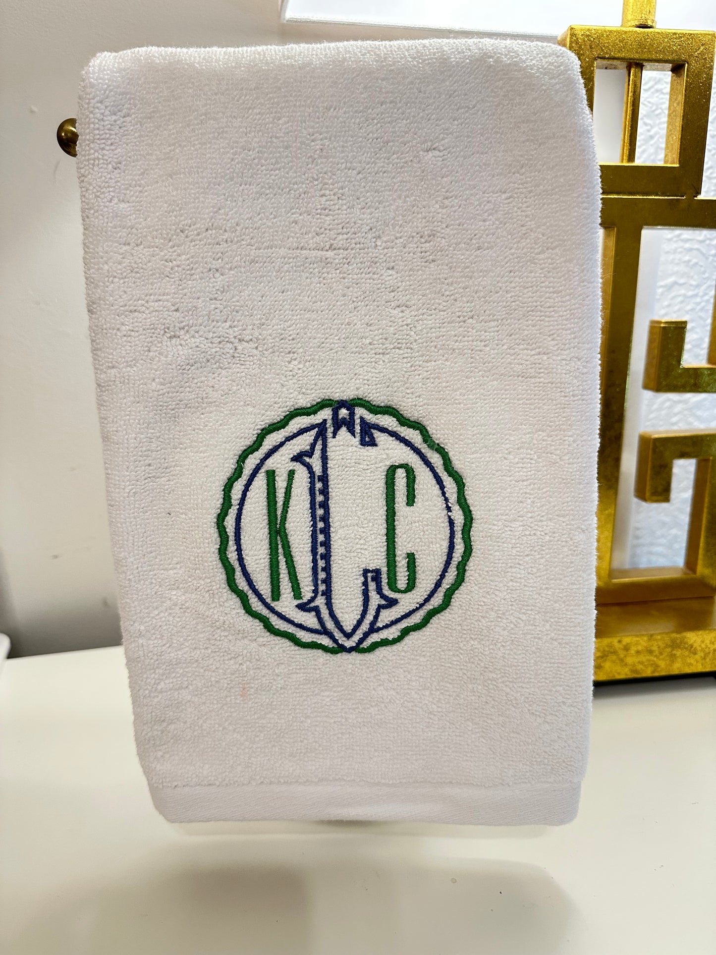 Monogrammed Towels special