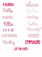 Rush Bag Name Tag