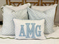 Monogram Appliqué Pillow