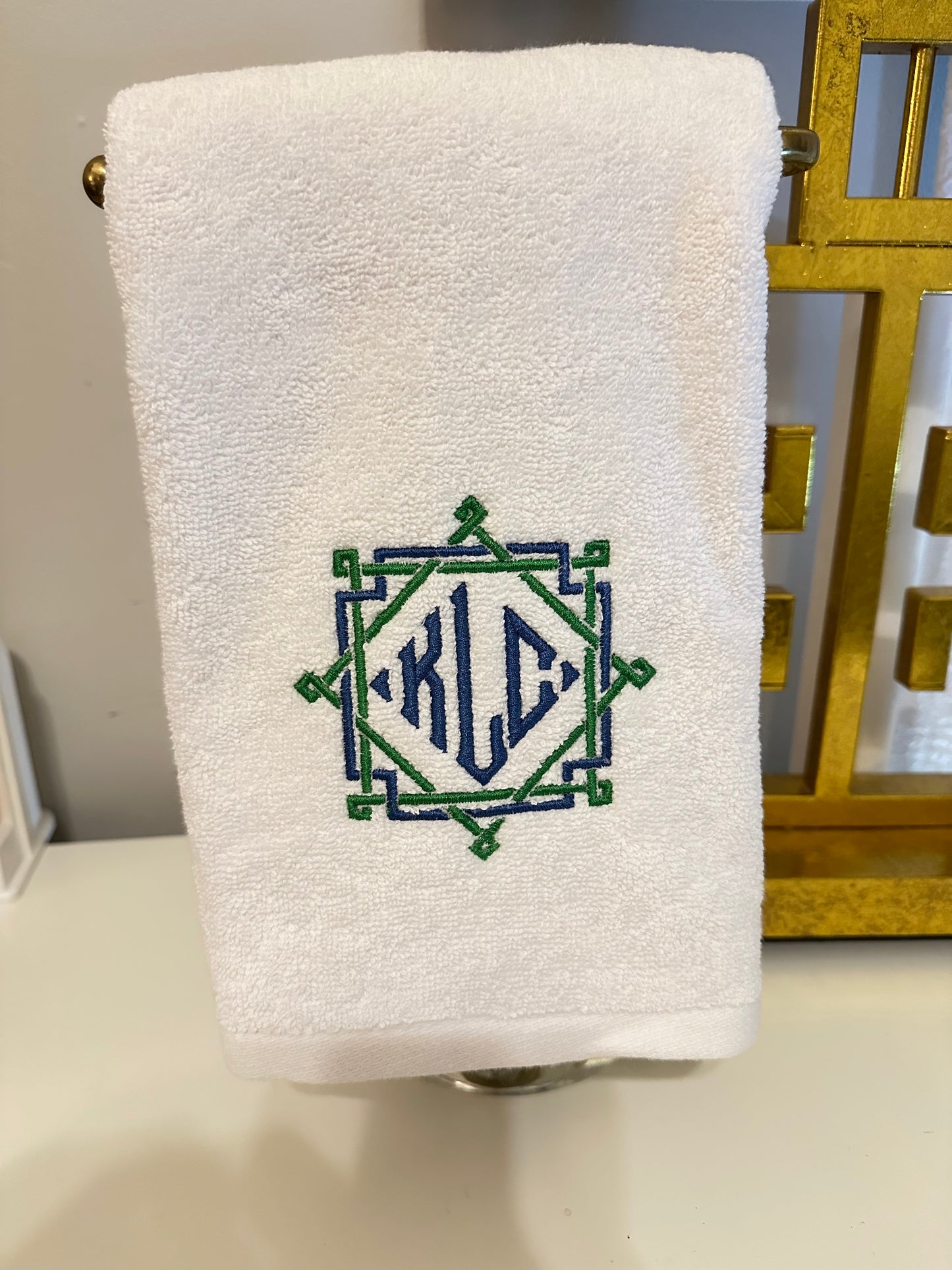 Monogrammed Towels special