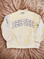Mock Neck Appliqued Sweatshirt