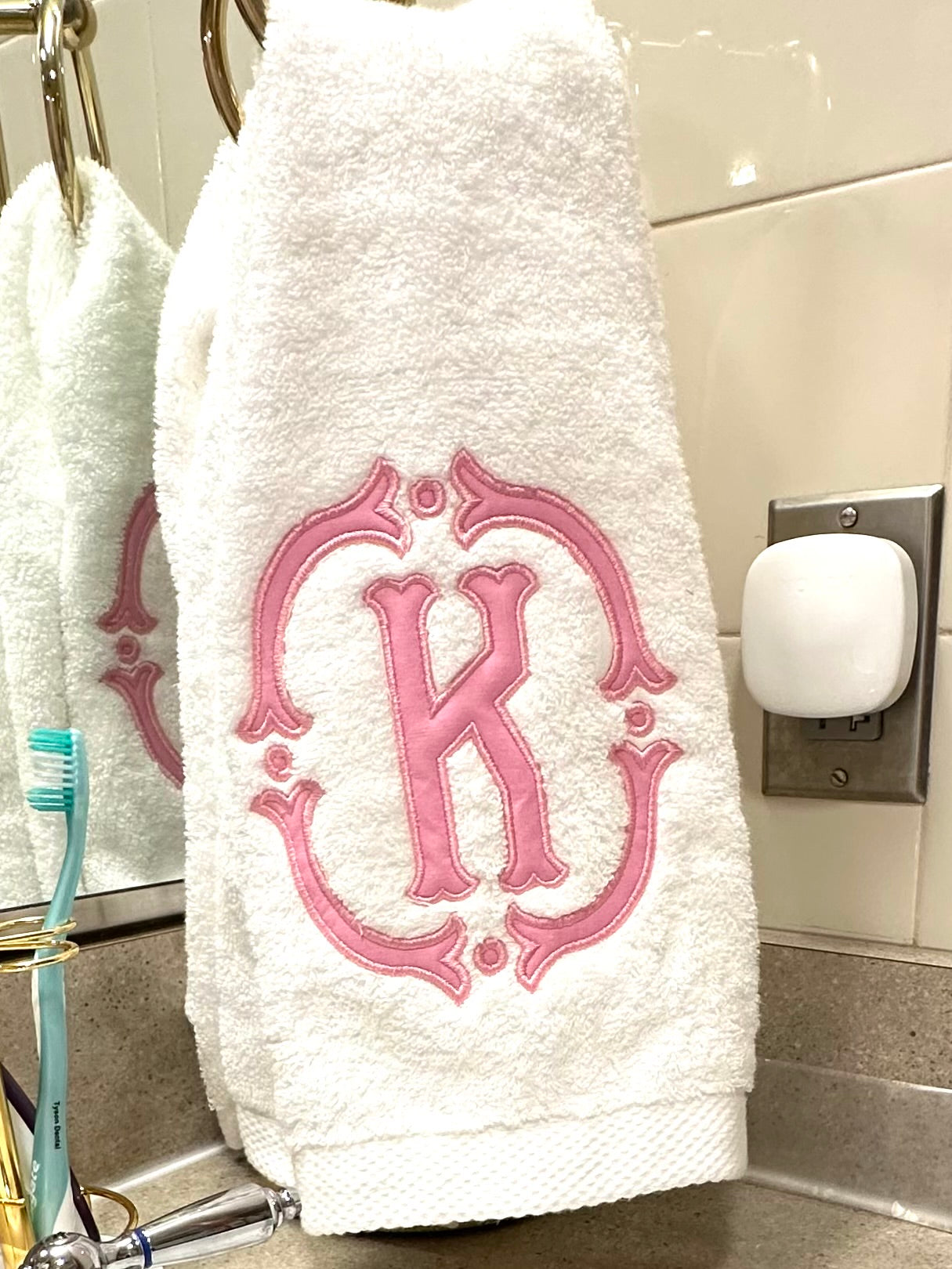 Monogrammed Towels special