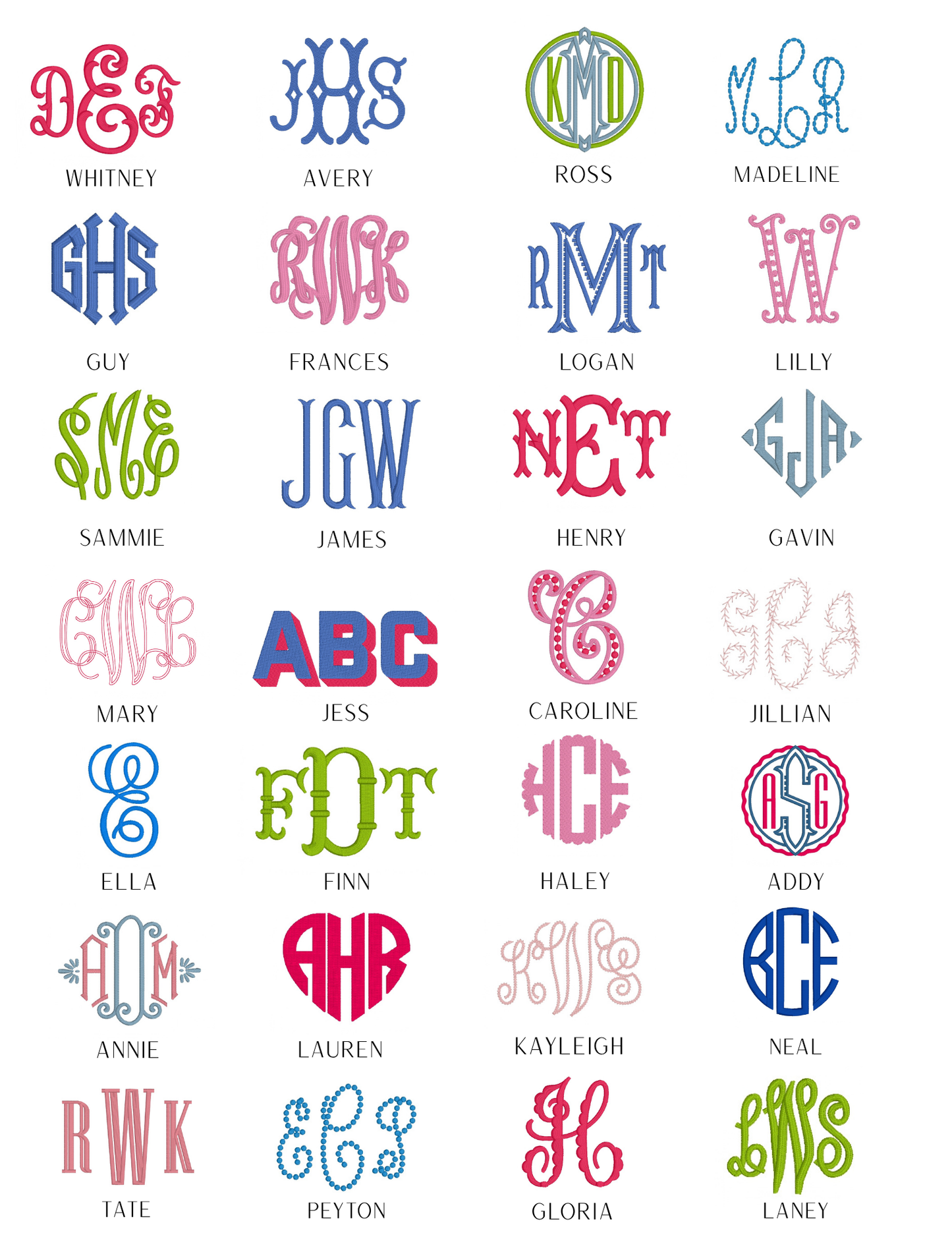 Monogrammed Towels special