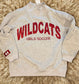 Mockneck with Stitched Wording underneath