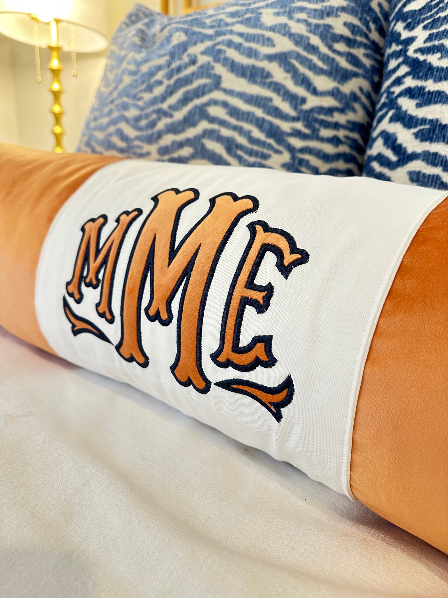 Bolster Cover with Personalization (sewing only)