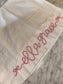 Monogrammed Pillowcase