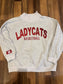 Mockneck with Stitched Wording underneath