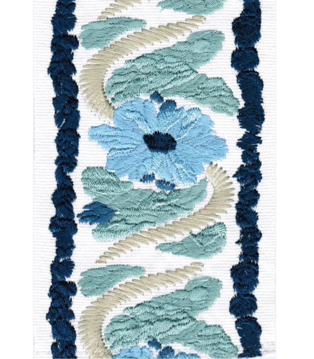 4” Embroidered Trim
