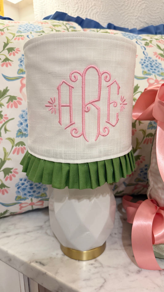 Monogrammed Lamp