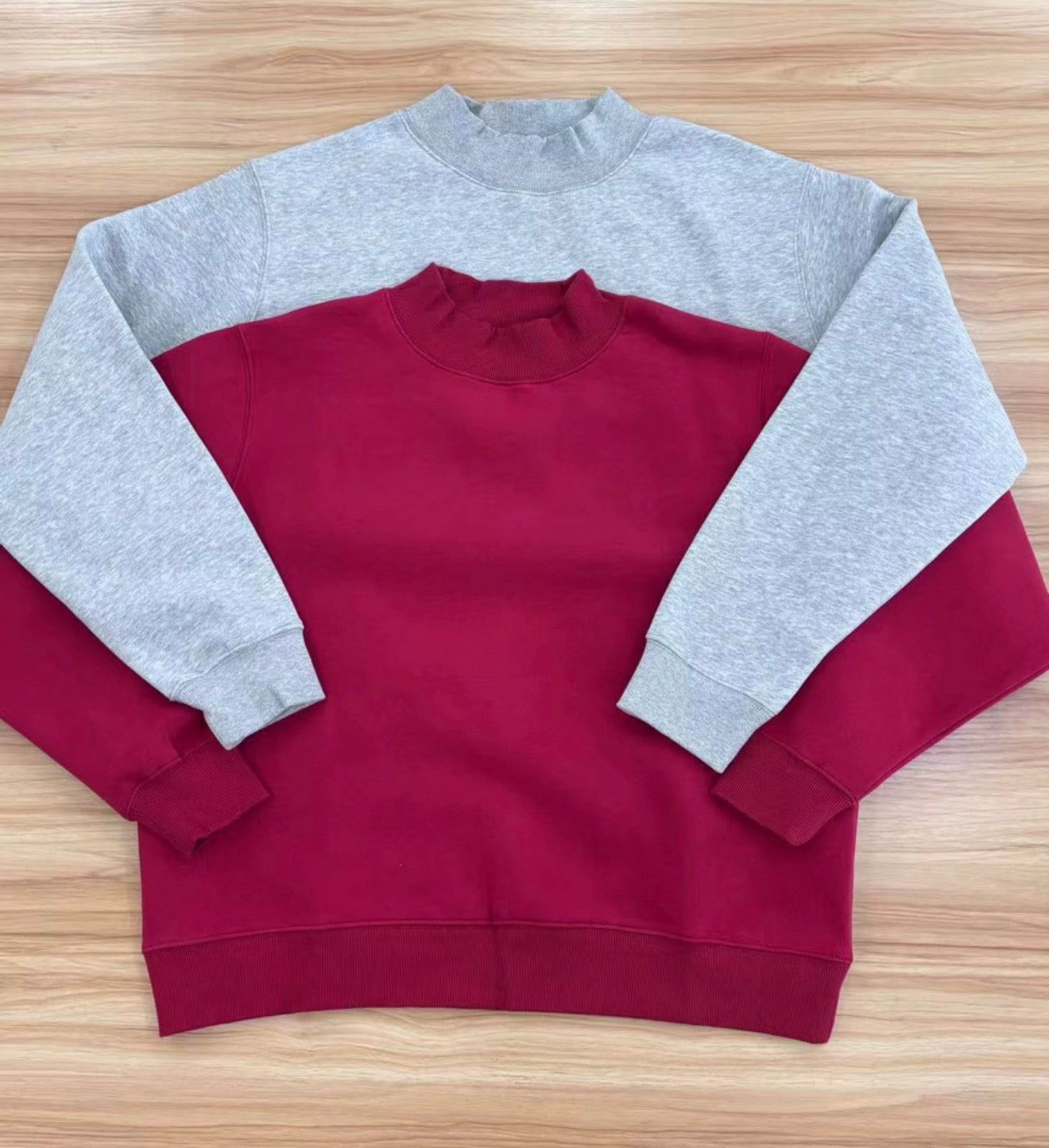 Custom Applique Mockneck