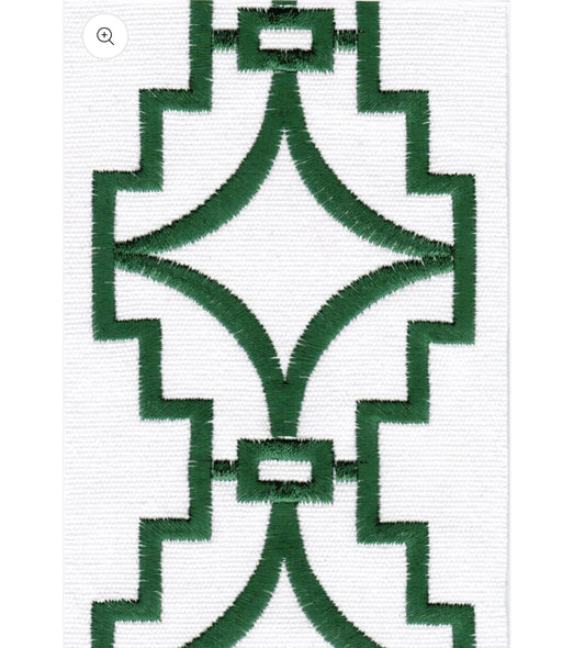 4” Embroidered Trim
