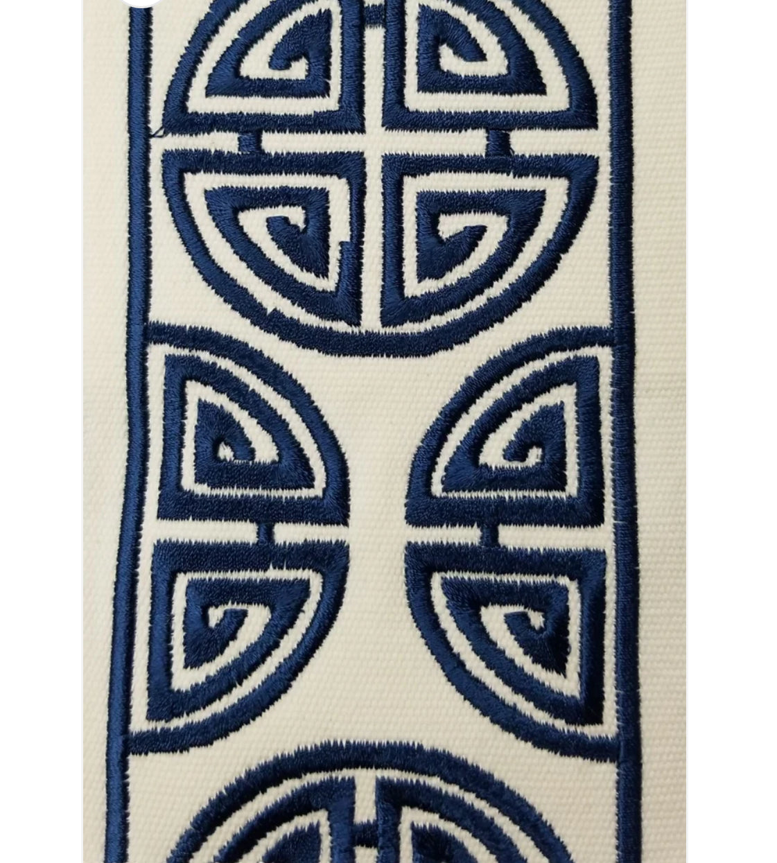 4” Embroidered Trim