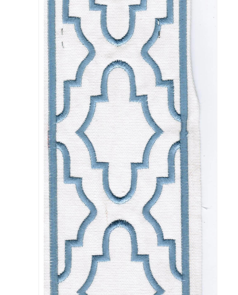 4” Embroidered Trim