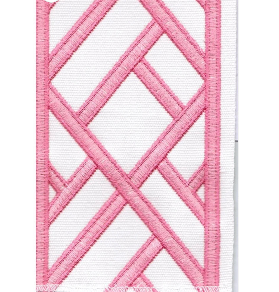 4” Embroidered Trim